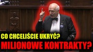 Korwin-Mikke ostro: Co chcieliście ukryć? Milionowe kontrakty z Amerykanami? \\ KORWiN TV