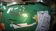  #4 Budujemy dalej okręt ORP Burza część 4 - Mały Modelarz Klejenie modelu okrętu wojennego.
