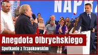 Niecodzienna sytuacja na spotkaniu z Trzaskowskim.  Daniel Olbrychski z żoną zrobili show | Gazeta.pl
