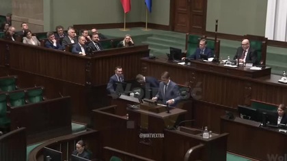 PŁACZEK UJAWNIA TAJNE NAGRANIE MINISTER LESZCZYNY! CAŁA SALA W SZOKU! mp4 686x432