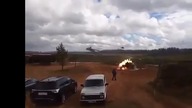 Helikopter zaatakował obserwatorów