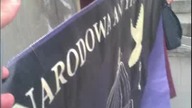 protest przeciwko wykładowi psychiatrycznemu