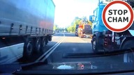 Ciężarówka spycha na czołówkę z BMW #1957 Wasze Filmy