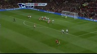 Premier League sezon 2010/2011 Manchester United 1-0 Tottenham Vidic