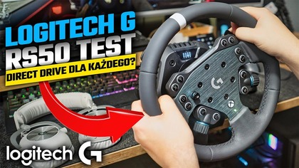 Czy warto kupić Logitech G RS50? Sprawdzam Direct Drive i limitowane Mclaren Racing A50X