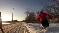 Na nartach za pociągiem!