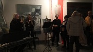 15. 10. 2022 Przyśpiewki na góralska nutę w Galerii WIEŻA na wystawie DOSSIER SZLACHETNEGO CZŁOWIEKA