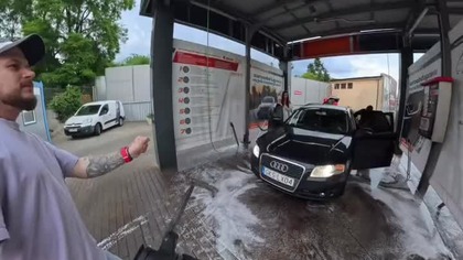 SESJA ŚLUBNA NA MYJNI