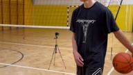 Miał twarz nad koszem #shorts #basketball