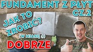 Na Działce! Vlog odc. 27 Fundament z płyt chodnikowych Cz. 2.  Jak zrobić to DOBRZE :) #MajsterAmator