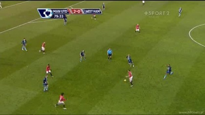 Premier League sezon 2009/2010 Man Utd 3-0 WHU Owen