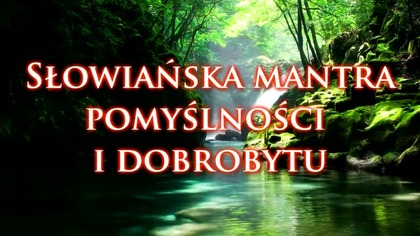 JARUHA - Słowiańska mantra pomyślności, Slavic mantra of prosperity
