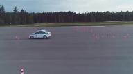 LiveLeak - VAI showed a police turn to avoid flying missiles