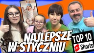TOP 10 SHORTS.  STYCZEŃ 2025 #fikimikiagatkiimoniki