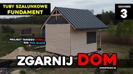 Tuby szalunkowe.  Wygraj DOM! konstrukcja.  Projekt domu taniego w budowie.  50tys POD KLUCZ!.  cz. 3
