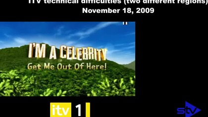 ITV1 technical difficulties (two POVs) - 11-18-2009. mp4