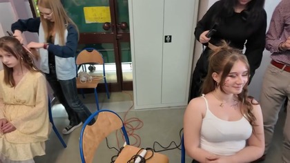 ZSP nr 3 na górce  konkurs fryzjerski