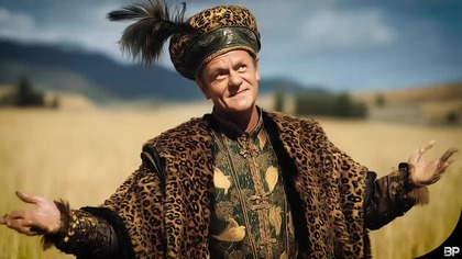 1669  Donaldczycha.  Król Karol przybywa zrobić porządek Parodia 1670