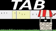  Głęboka studzienka - melodia TAB (gitara) 