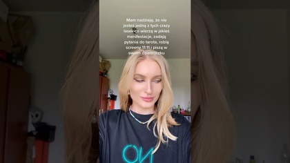 Mam nadzieję, że nie jesteś jedną z tych crazy lasek co...