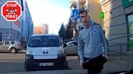 Zablokował pas ruchu i wyskoczył z pretensjami.  STOP PIRAT