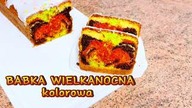 Przepis na pyszną Wielkanocną babkę Wilgotna i mięciutka kolorowa babka na Wielkanoc