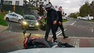 Poślizg motocyklisty