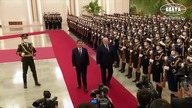 Prezydent Białorusi Aleksander Łukaszenka i prezydent Chin Xi Jinping