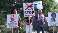 12. 09. 2020 ZAKOŃCZYĆ PLANDEMIĘ, DOŚĆ KŁAMSTW - protest pod Sejmem w W-wie cz.  1/2