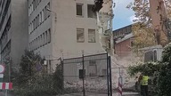 Wyburzanie budynku Stoczni Remontowej Nauta w Gdyni 2