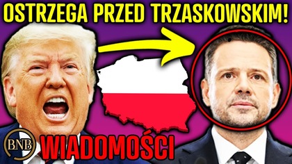 WAŻNE: USA OSTRZEGA Przed Trzaskowskim! Ma Wsparcie z ZAGRANICY