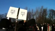 Przeciwko ACTA pod Narodowym: Donald matole, twój rząd obalą kibole!