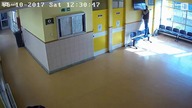 Kradzież telewizora z przychodni lekarskiej