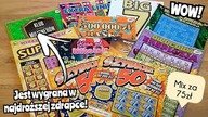 Zdrapki Lotto #509 Bogaty mix zdrapek z wygranymi  Jest mnożąca siódemka7 