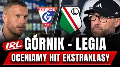 GÓRNIK ZABRZE - LEGIA WARSZAWA.  OCENIAMY HIT EKSTRAKLASY | IRL Z ZABRZA