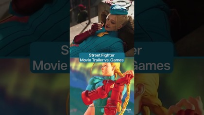 Street Fighter Movie Trailer VS Games