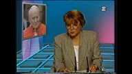 TVP2 - Studio, zapowiedzi, reklamy, Panorama, Słowo na niedzielę, fr. Camerata z 29 października 199