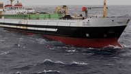 Ekstremalne tankowanie statku na środku Oceanu Atlantyckiego
