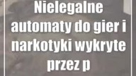 Nielegalne automaty do gier i narkotyki wykryte przez policję
