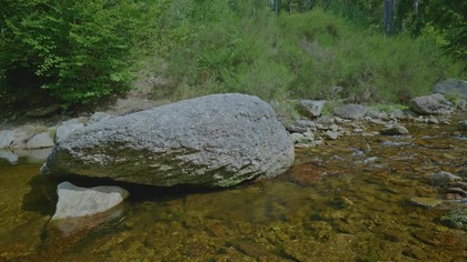 2H Clear Rocky Stream for Focus  Real Outdoor Water Ambience