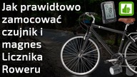 Jak założyć magnes i czujnik licznika rowerowego