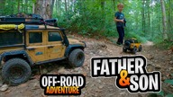 Father & Son RC Crawlers Adventure #2 - 2x TRX4 Defender & 2021 Bronco Scale Off Road 4x4