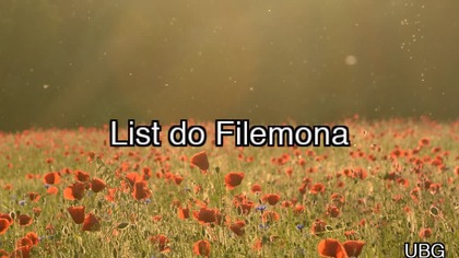 18. UBG - List do Filemona
