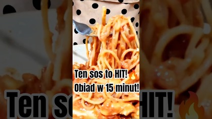 Ten sos robi się sam! 15 minut i gotowe 