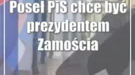 Poseł PiS chce być prezydentem Zamościa.  Wyrzucą go z partii?