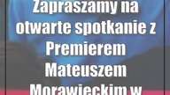 Zapraszamy na otwarte spotkanie z Premierem Mateuszem Morawieckim w #Kraśnik, poniedz...