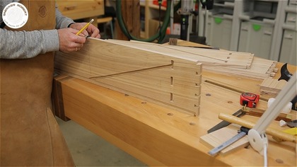 137 Wisząca szafka na narzędzia ręczne Part 2 / Making a Hand Tool Cabinet Organizer Part 2