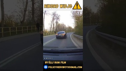 Kolizja i ucieczka z miejsca zdarzenia #shorts #polscykierowcy #rikordwidjo #dashcam #polska