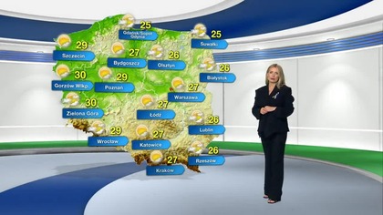 Prognoza pogody na TVN Meteo (25. 06. 2022)