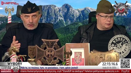 WYBORY.  Śr.  16. 4. 2025r.  W.  Olszański, M.  Osadowski Rodacy Kamraci NPTV.pl